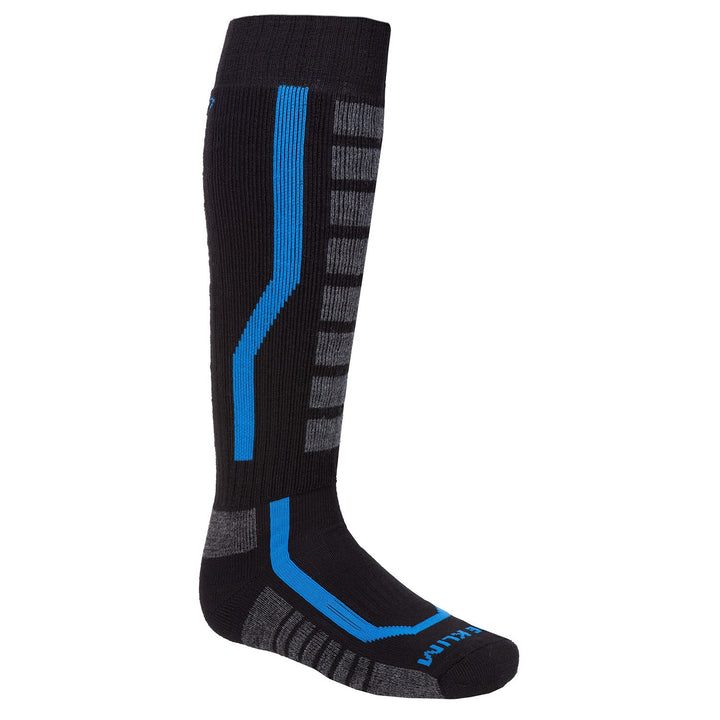 Aggressor Sock 2.0 - Black - Electric Blue Lemonade