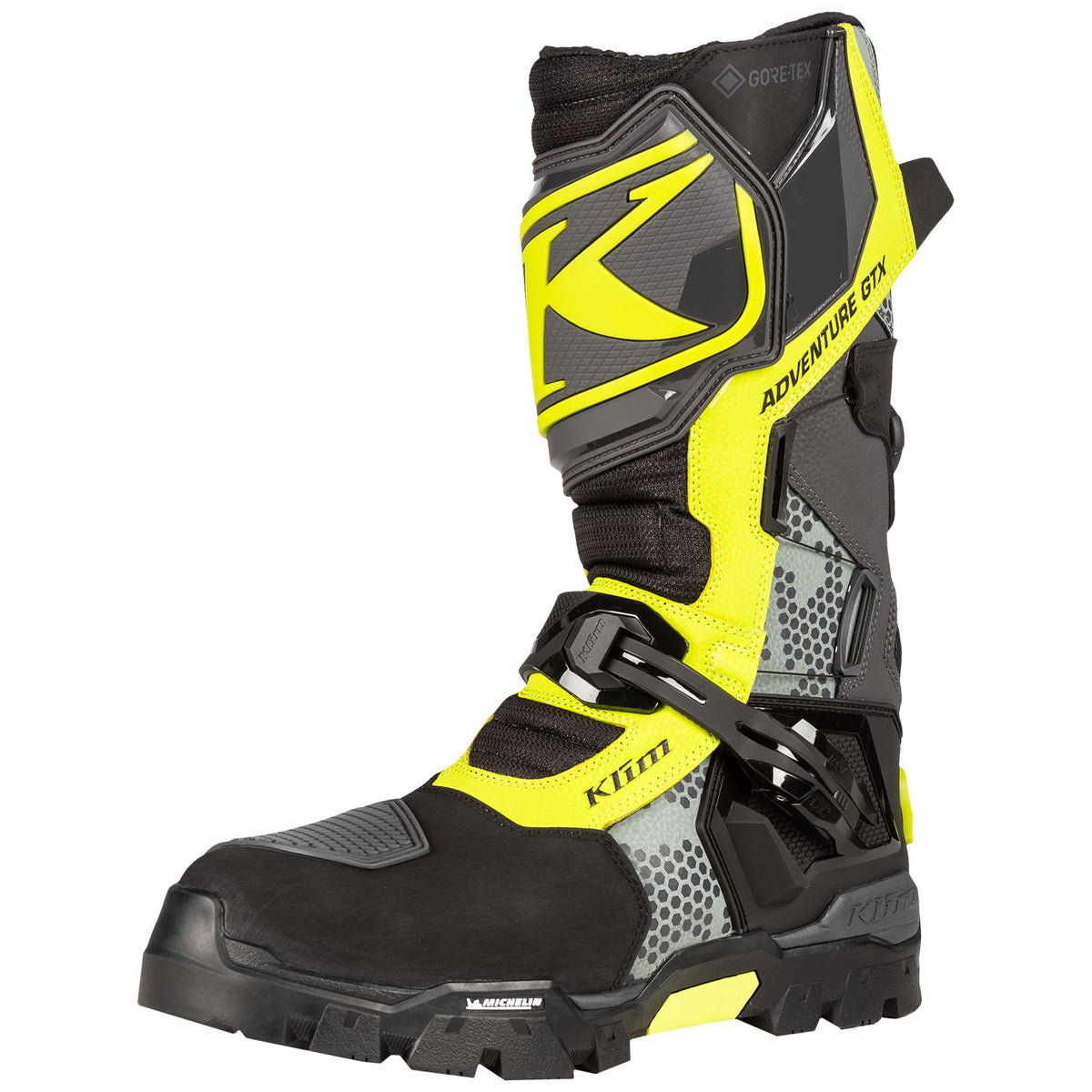 Klim Adventure GTX Boot - Asphalt - Hi-Vis