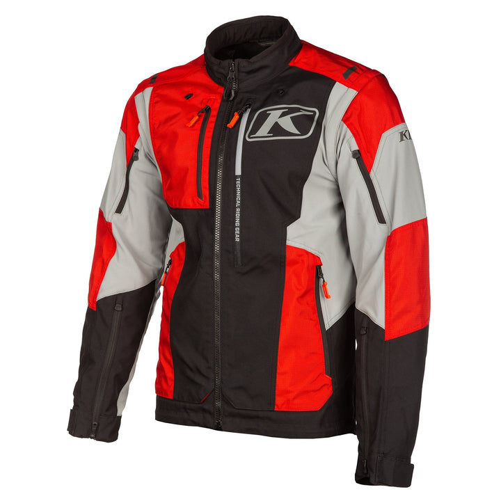 Klim Dakar Jacket - Monument Gray - Redrock