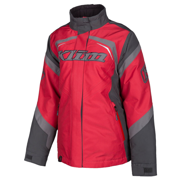 Klim Women's Spark Jacket - Asphalt - Chili Pepper