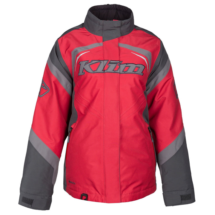 Klim Women's Spark Jacket - Asphalt - Chili Pepper