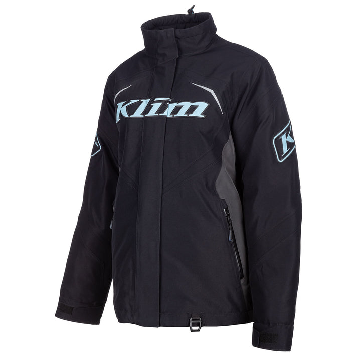 Klim Women's Spark Jacket - Black - Crystal Blue