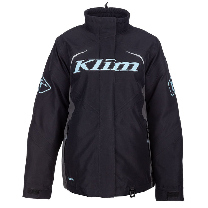 Klim Women's Spark Jacket - Black - Crystal Blue