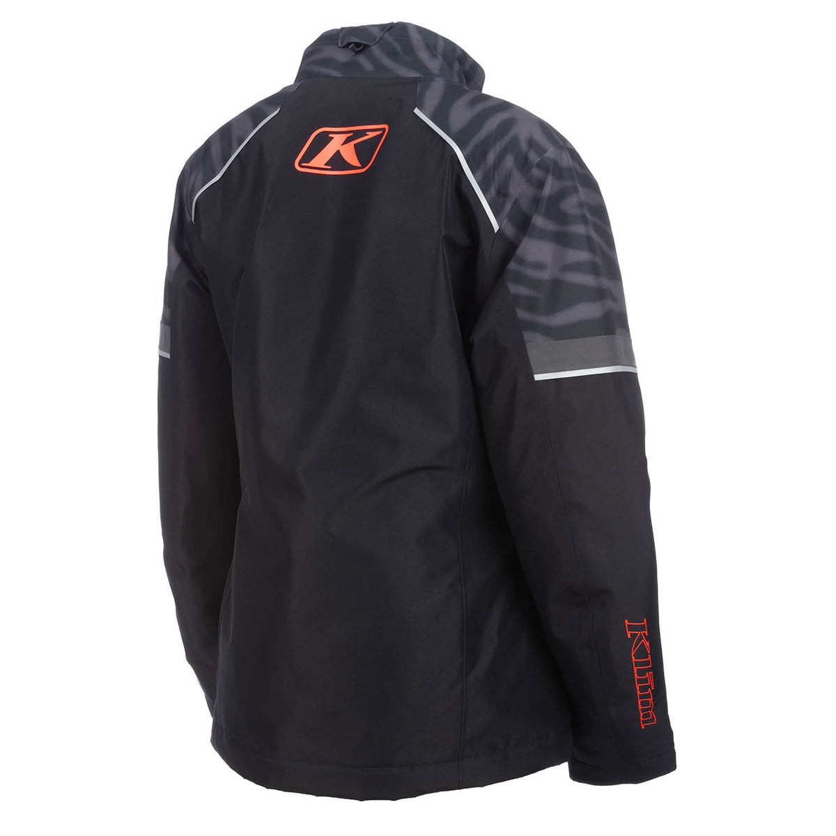 Spark Jacket - Black - Fiery Coral