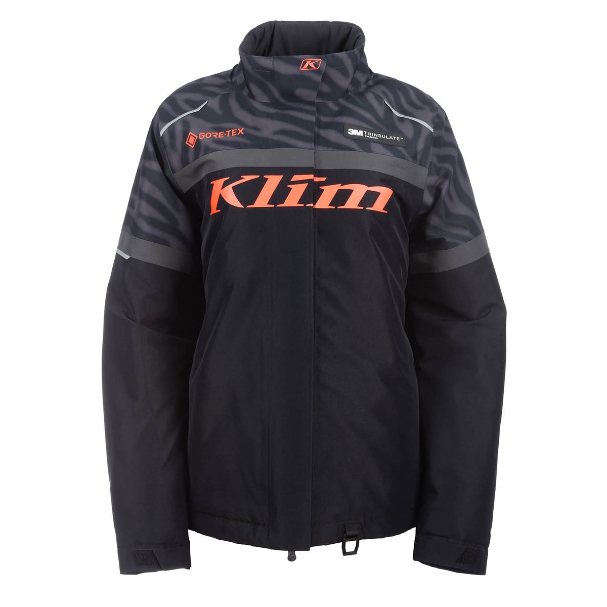 Spark Jacket - Black - Fiery Coral