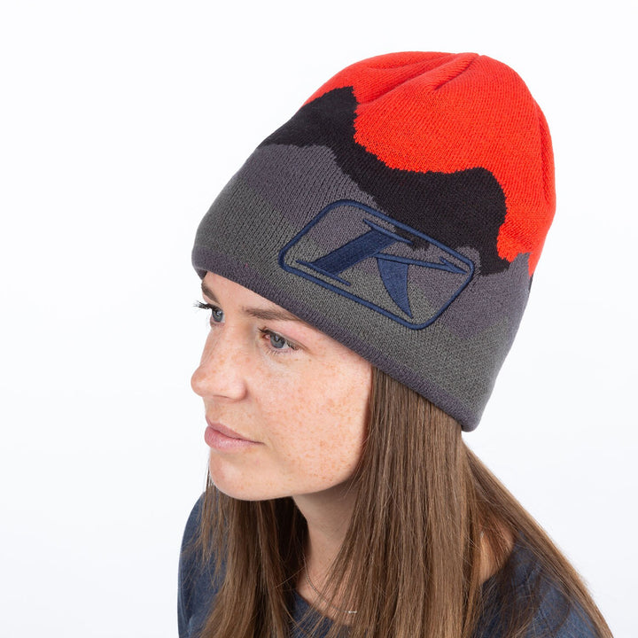 KLIM Beanie - Fiery Red - Dress Blues
