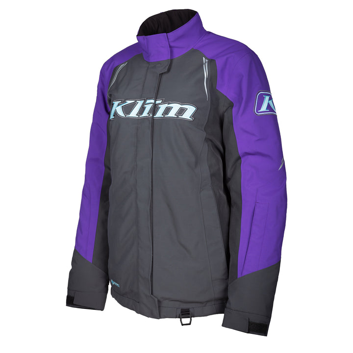 Strata Jacket - Asphalt - Heliotrope