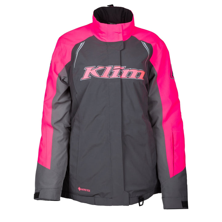 Strata Jacket - Asphalt - Knockout Pink