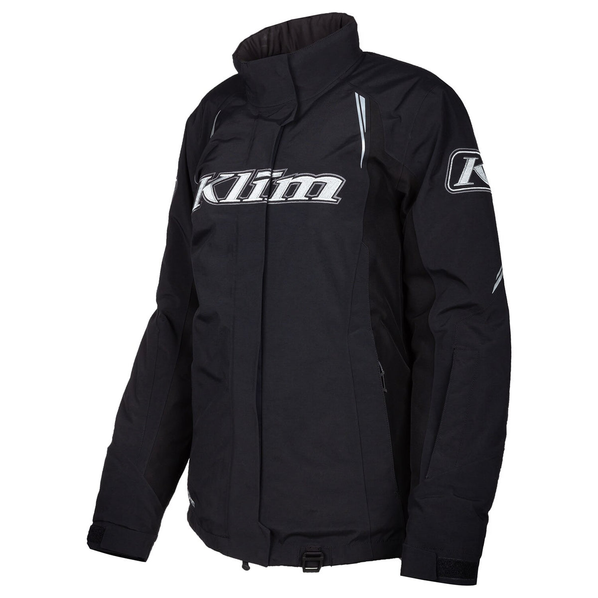 Strata Jacket - Black - Metallic Silver