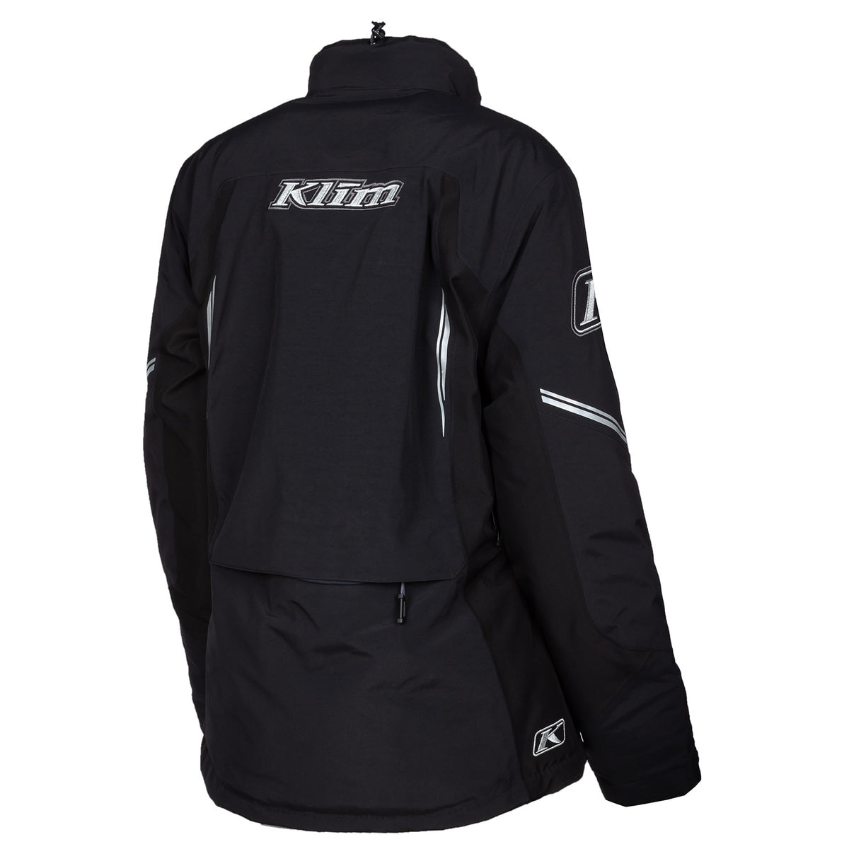 Strata Jacket - Black - Metallic Silver