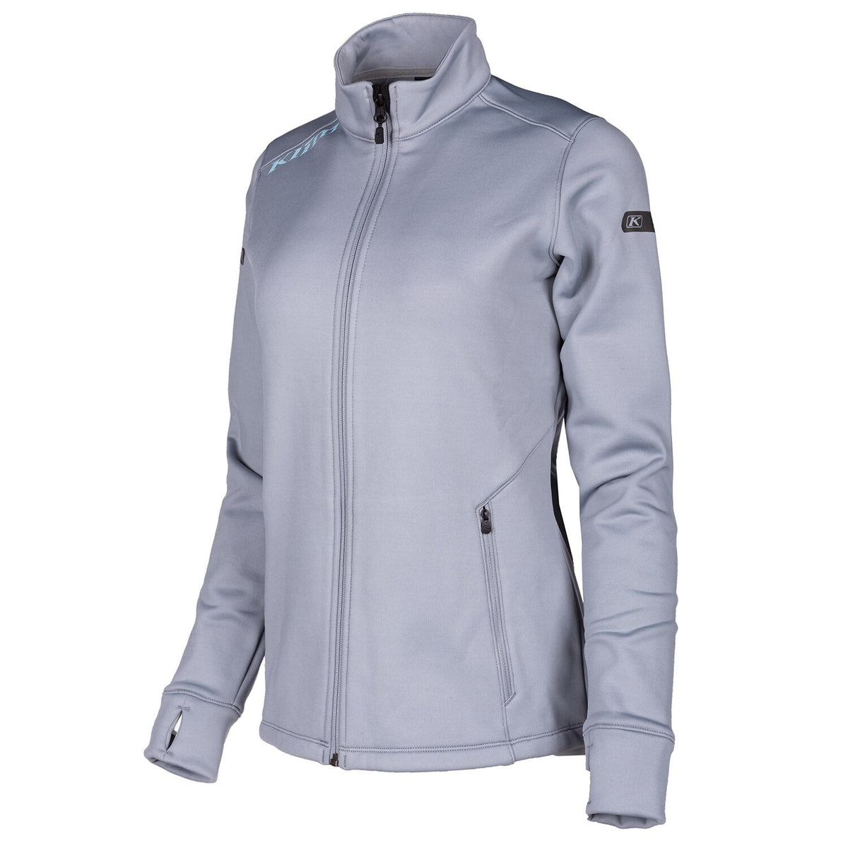 Klim Women's Sundance Jacket - Monument Gray - Crystal Blue