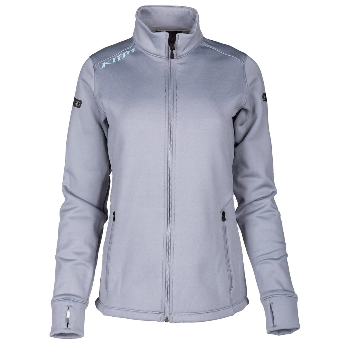 Klim Women's Sundance Jacket - Monument Gray - Crystal Blue
