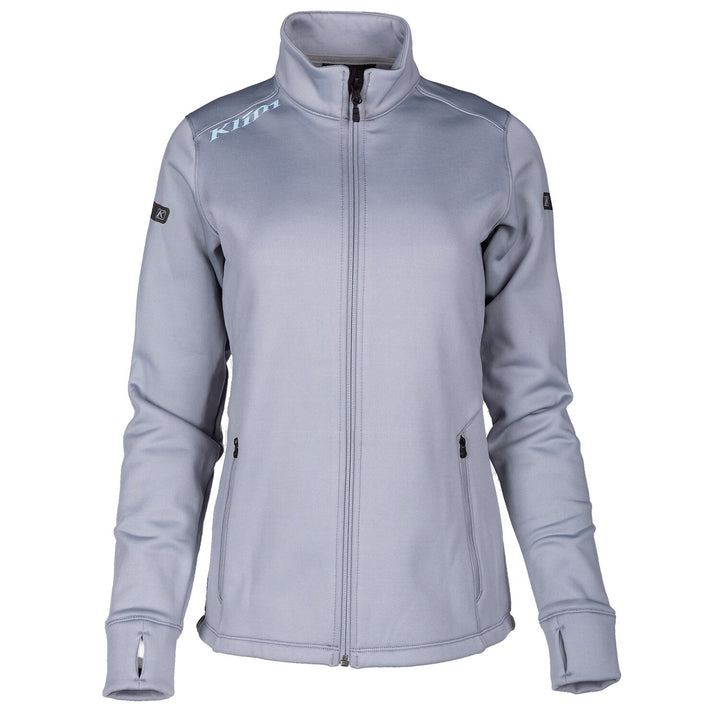 Klim Women's Sundance Jacket - Monument Gray - Crystal Blue