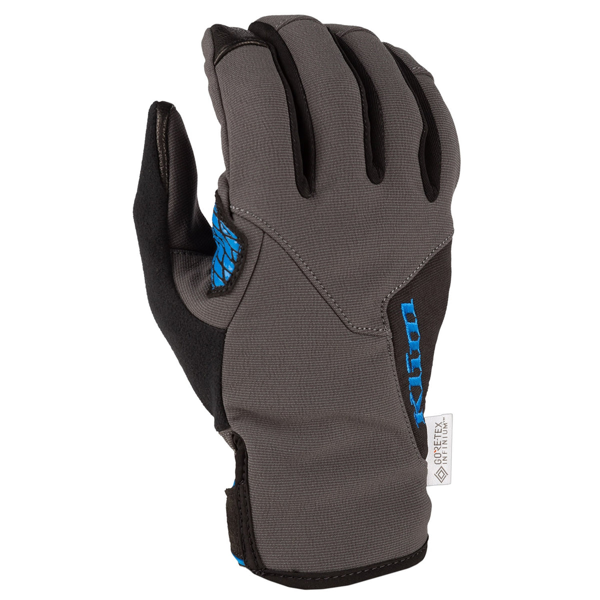 Inversion Glove - Asphalt - Electric Blue Lemonade