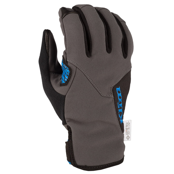 Inversion Glove - Asphalt - Electric Blue Lemonade