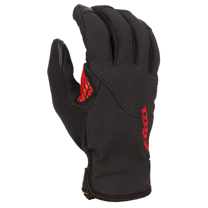 Inversion Glove - Black - Fiery Red