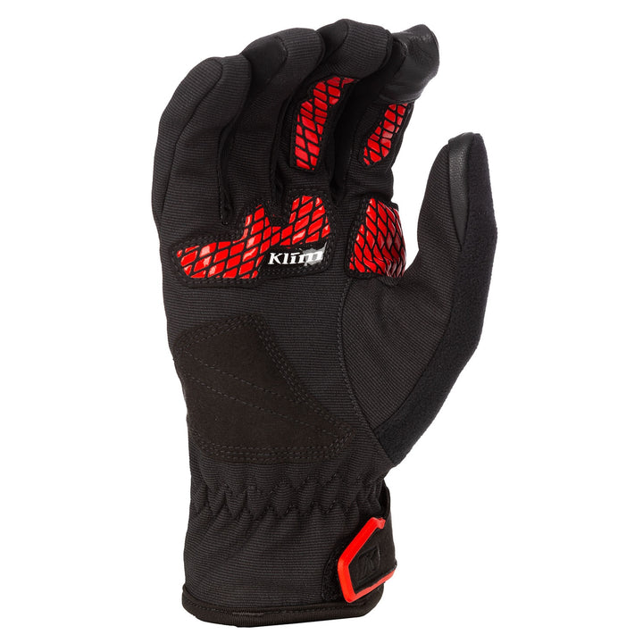 Inversion Glove - Black - Fiery Red