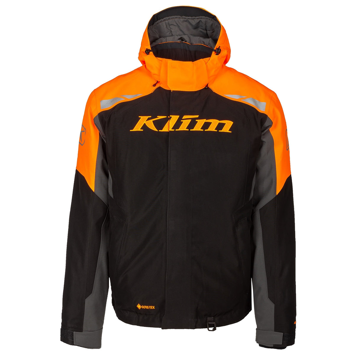Klim Rift Jacket - Black - Strike Orange
