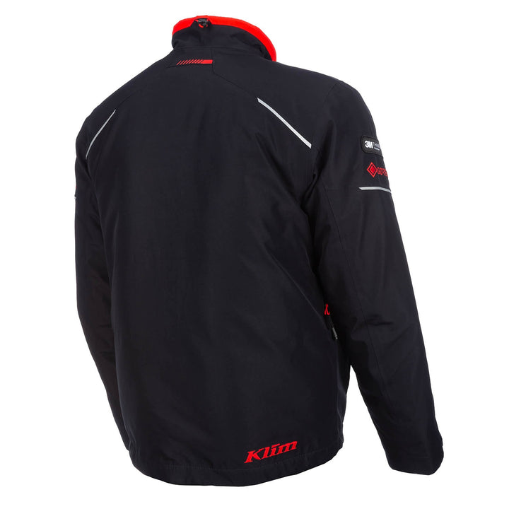 Rift Jacket - Black - Fiery Red