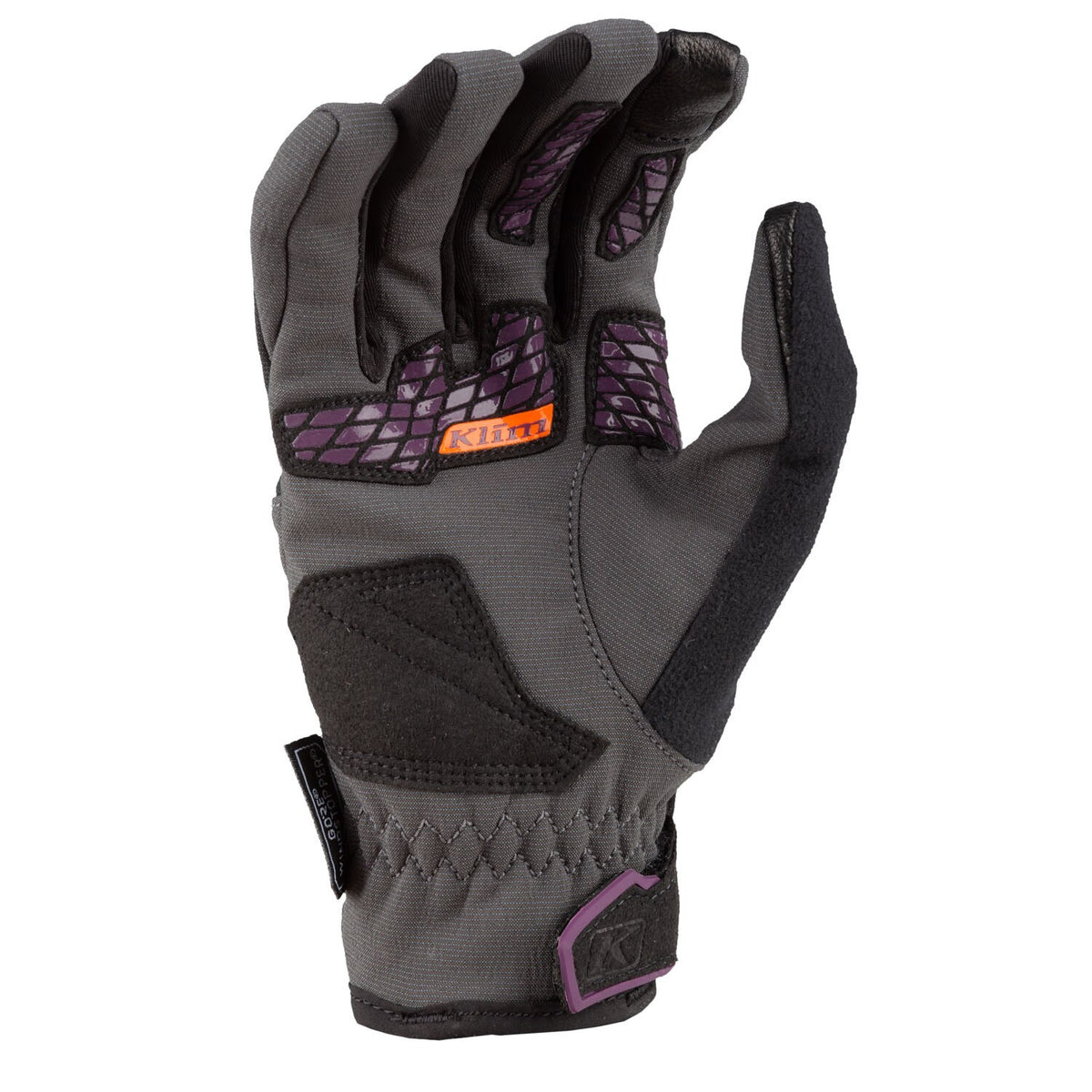 Versa Glove - Deep Purple - Strike Orange