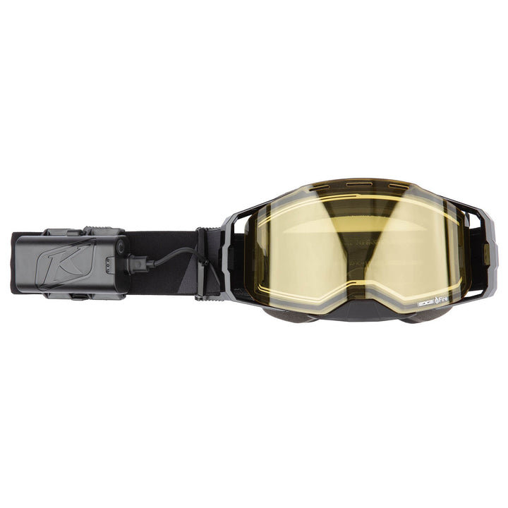 Edge eFire Goggle - Slope Black Light Yellow Tint