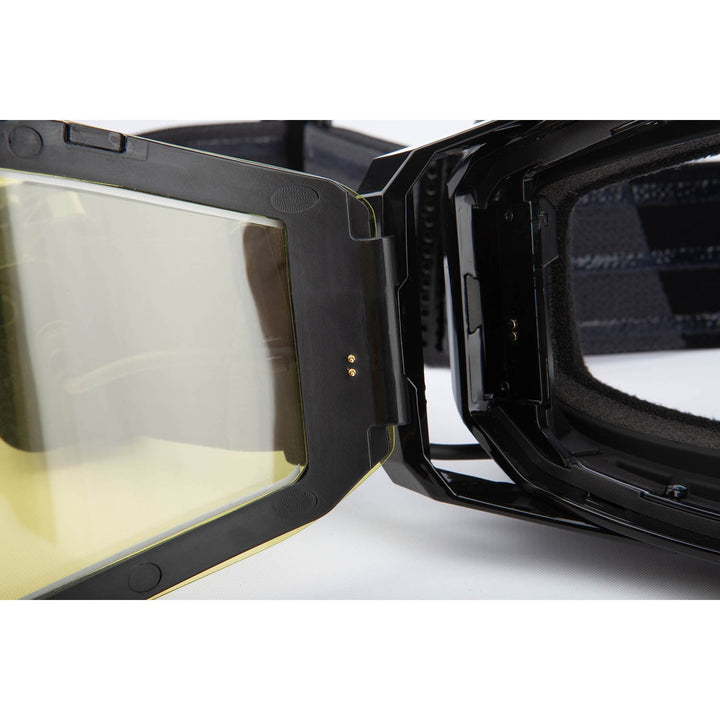 Edge eFire Goggle - Slope Black Light Yellow Tint
