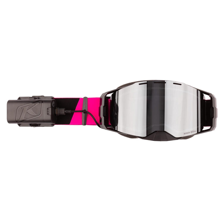 Edge eFire Goggle - Slope Pink Glo Dark Smoke Silver Mirror