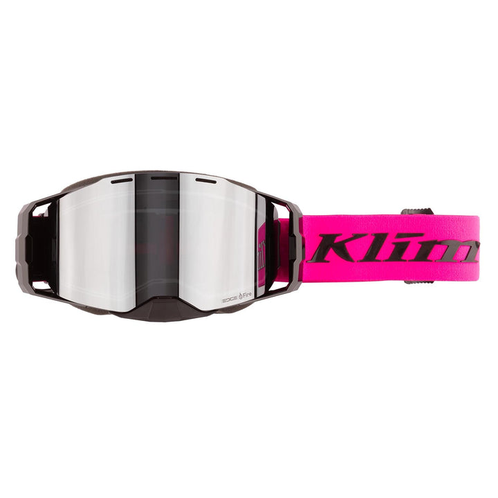Edge eFire Goggle - Slope Pink Glo Dark Smoke Silver Mirror
