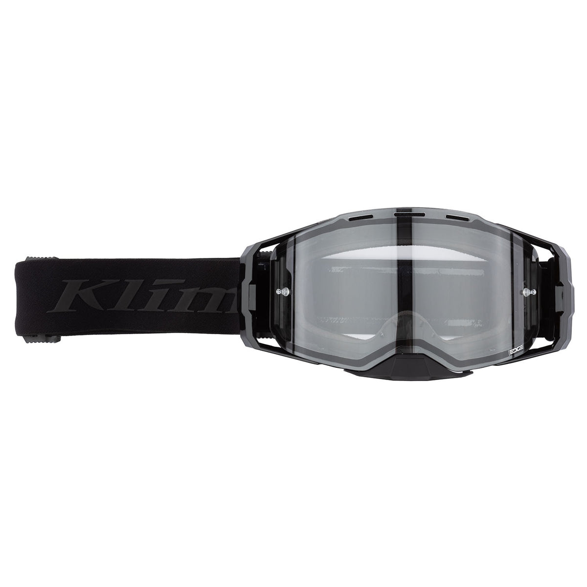 Klim Edge Off-Road Goggle - Stealth Black Clear Lens