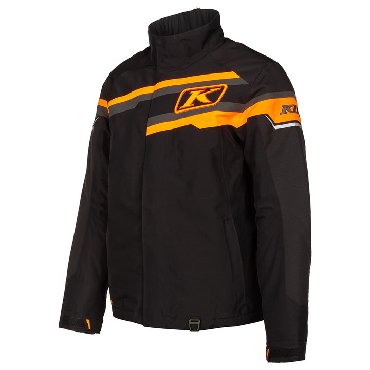 Klimate Jacket - Black - Strike Orange
