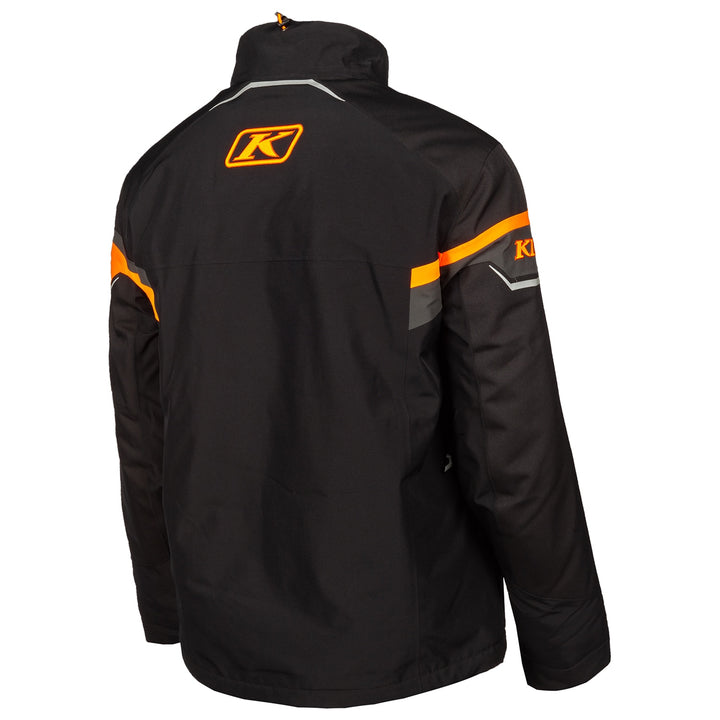 Klimate Jacket - Black - Strike Orange