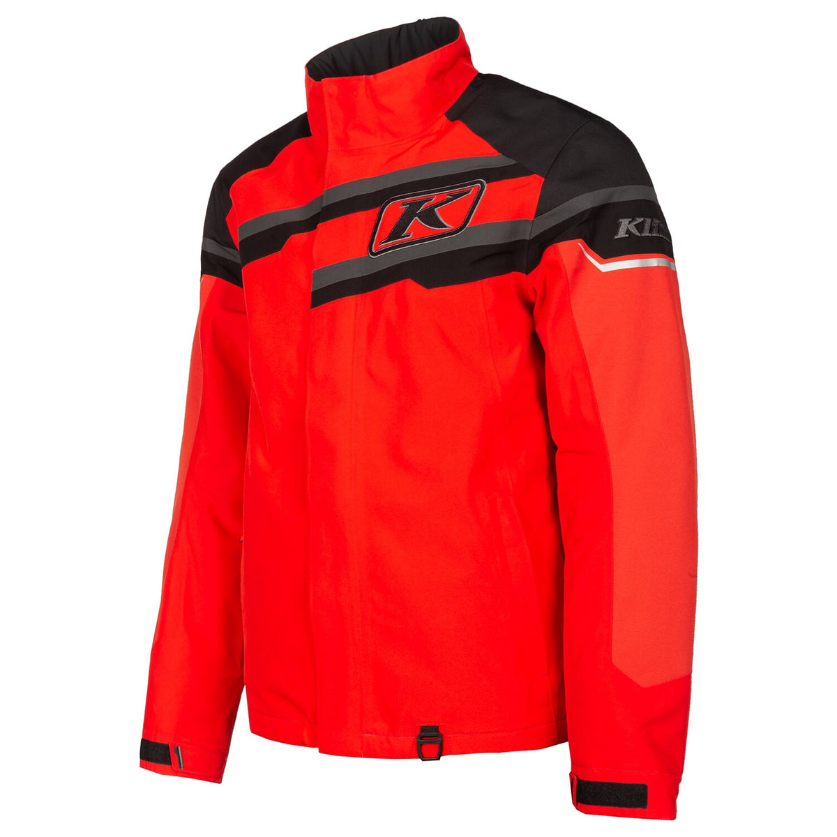 Klimate Jacket - Fiery Red - Black