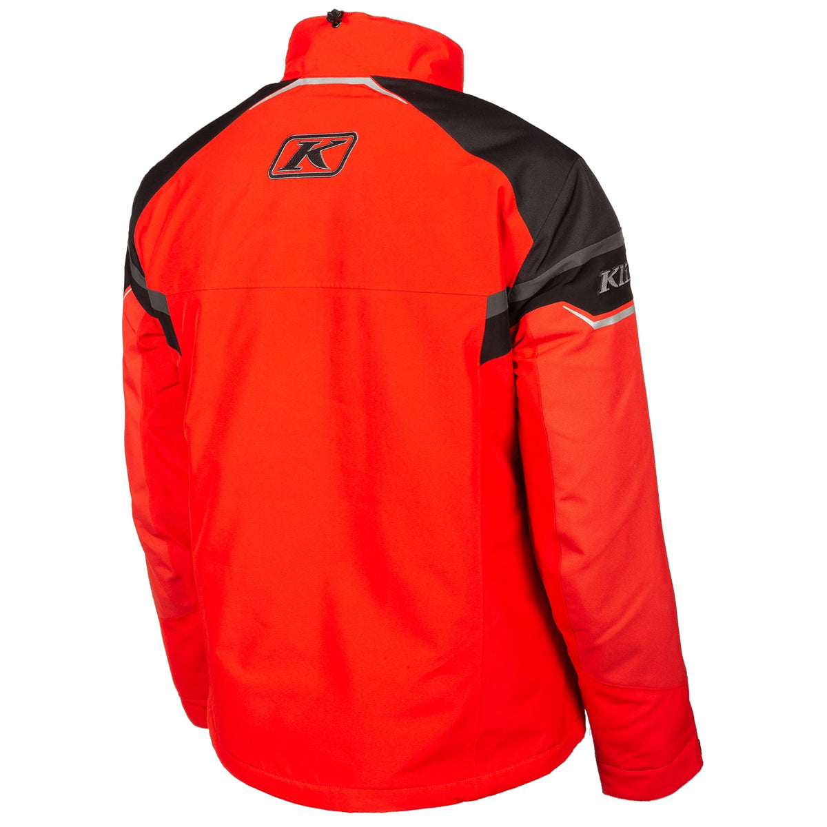 Klimate Jacket - Fiery Red - Black