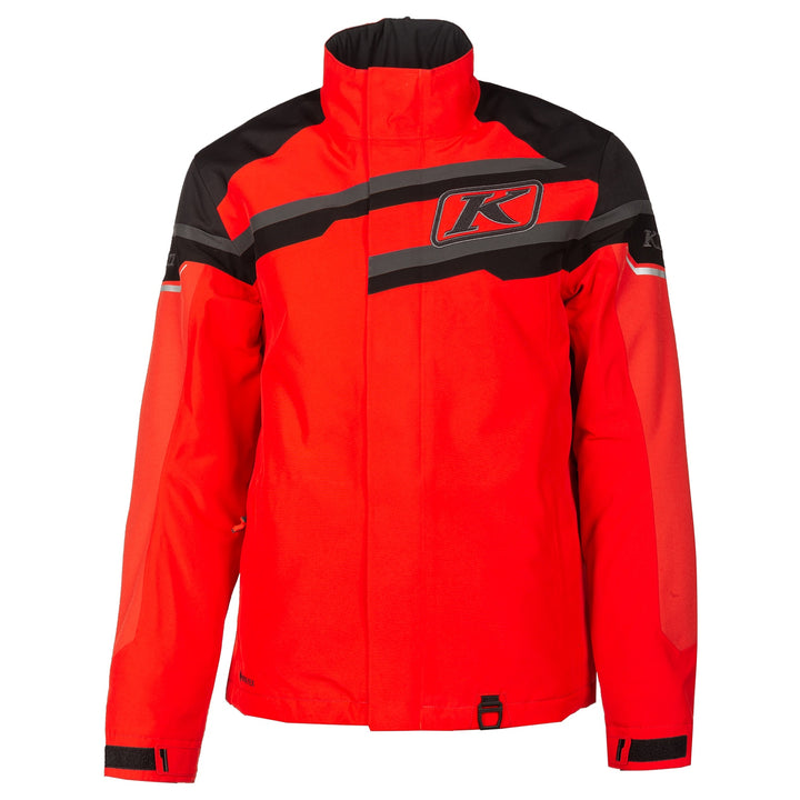 Klimate Jacket - Fiery Red - Black