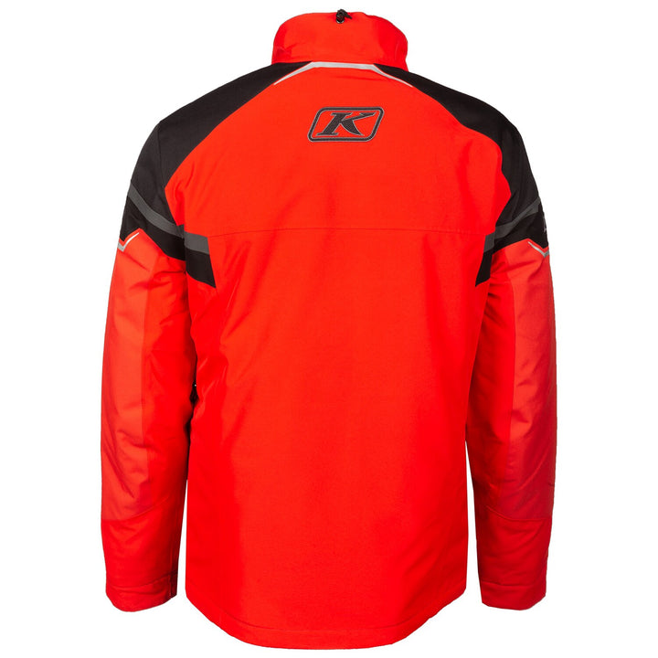 Klimate Jacket - Fiery Red - Black