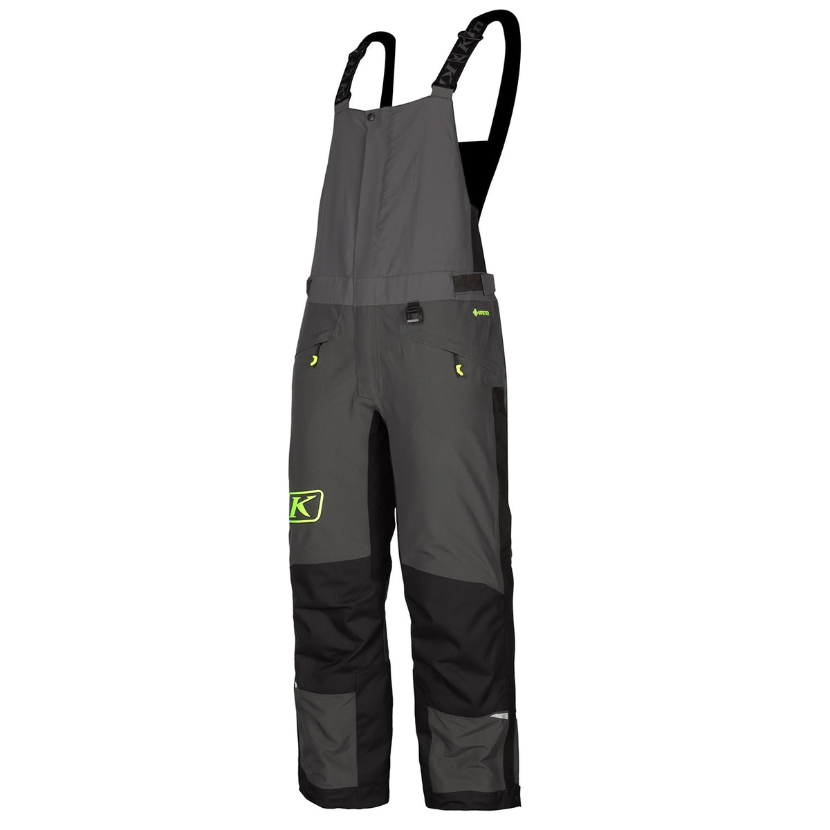 Klimate Bib - Asphalt - Hi-Vis