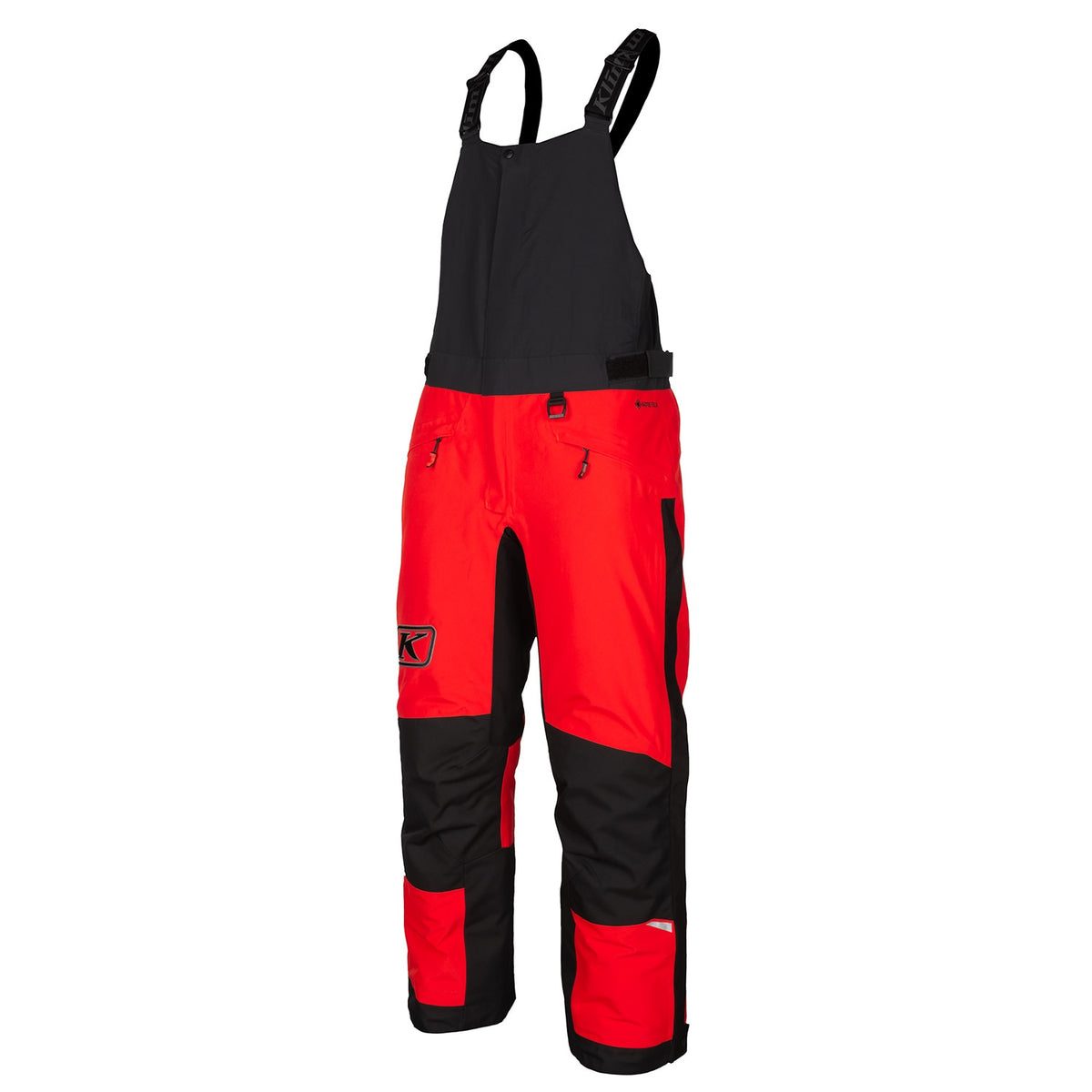 Klimate Bib - Fiery Red - Black