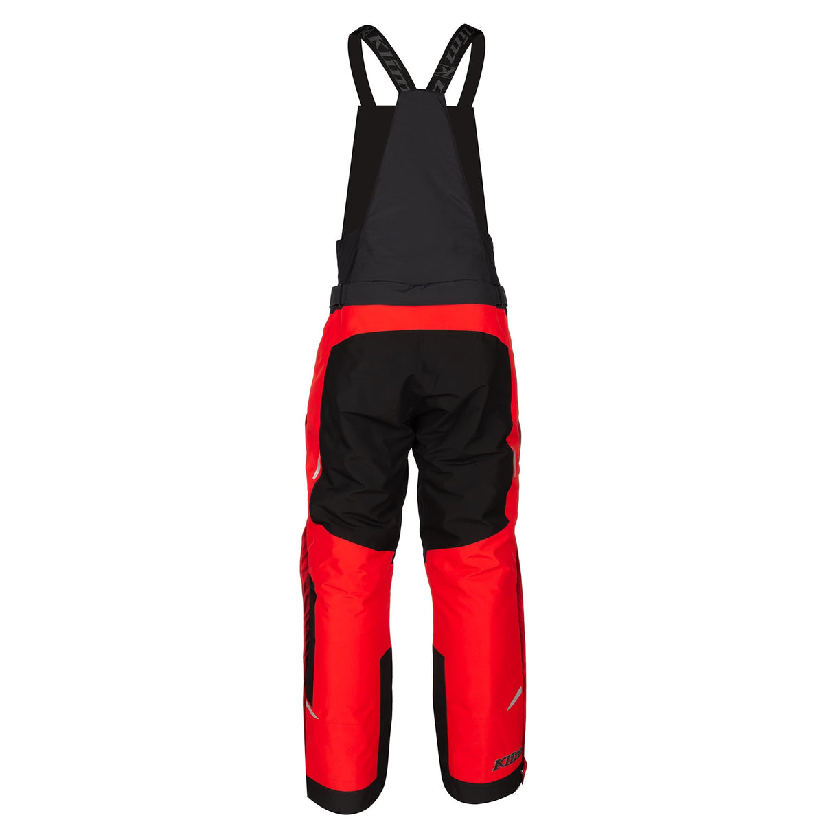 Klimate Bib - Fiery Red - Black
