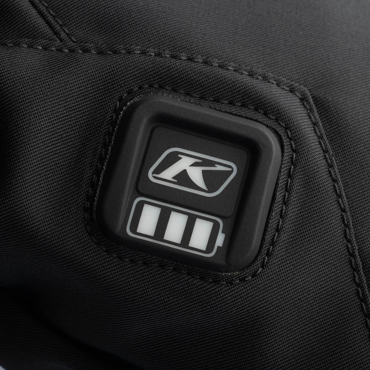 Klimate eFire Gauntlet Glove - Black - Monument