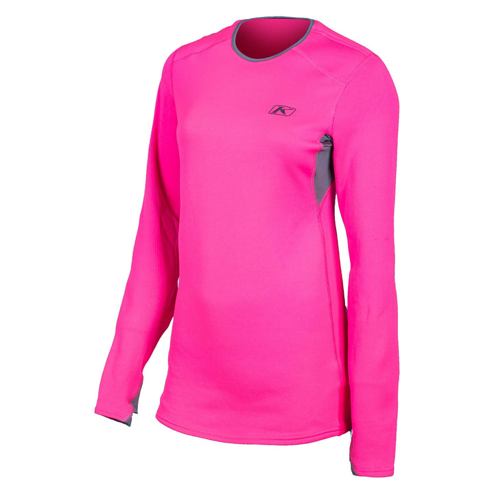Solstice Shirt 2.0 - Knockout Pink - Castlerock Gray