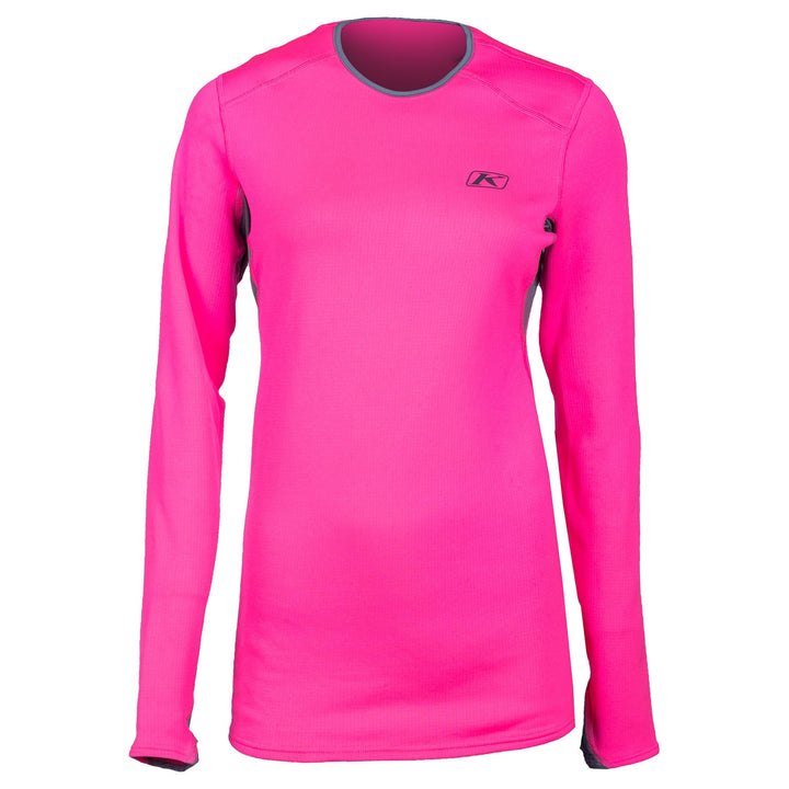 Solstice Shirt 2.0 - Knockout Pink - Castlerock Gray