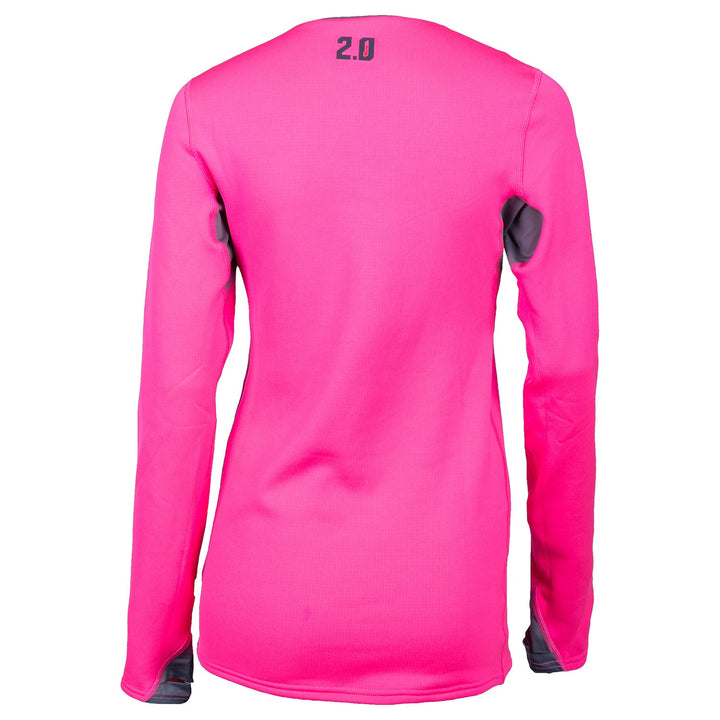 Solstice Shirt 2.0 - Knockout Pink - Castlerock Gray