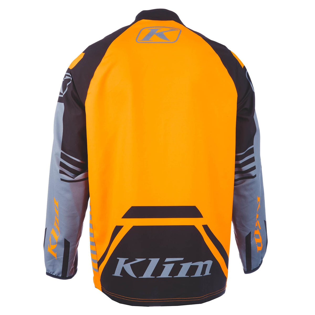 Revolt 1/4 Zip Pullover - Black - Strike Orange