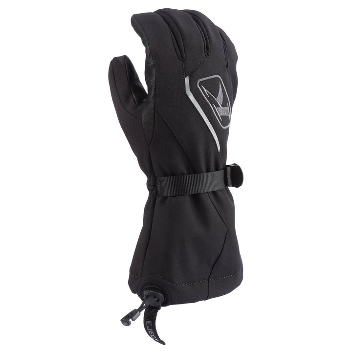 Klimate Gauntlet Glove - Black - Asphalt
