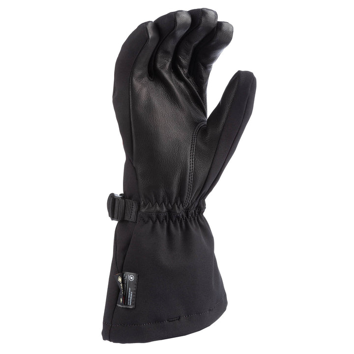 Klimate Gauntlet Glove - Black - Fiery Red