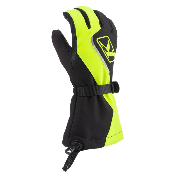 Klimate Gauntlet Glove - Black - Hi-Vis