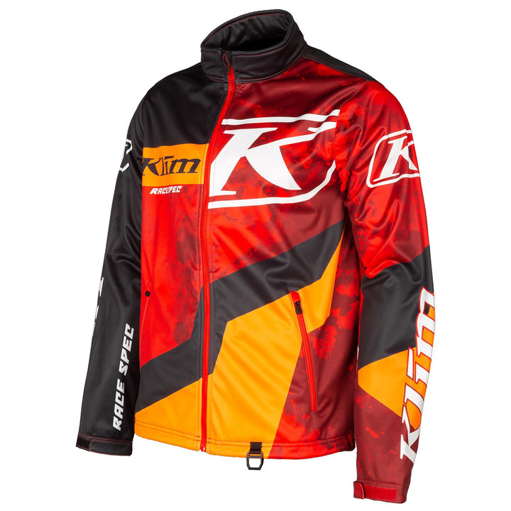 Klim Revolt Jacket - Black - Fiery Red