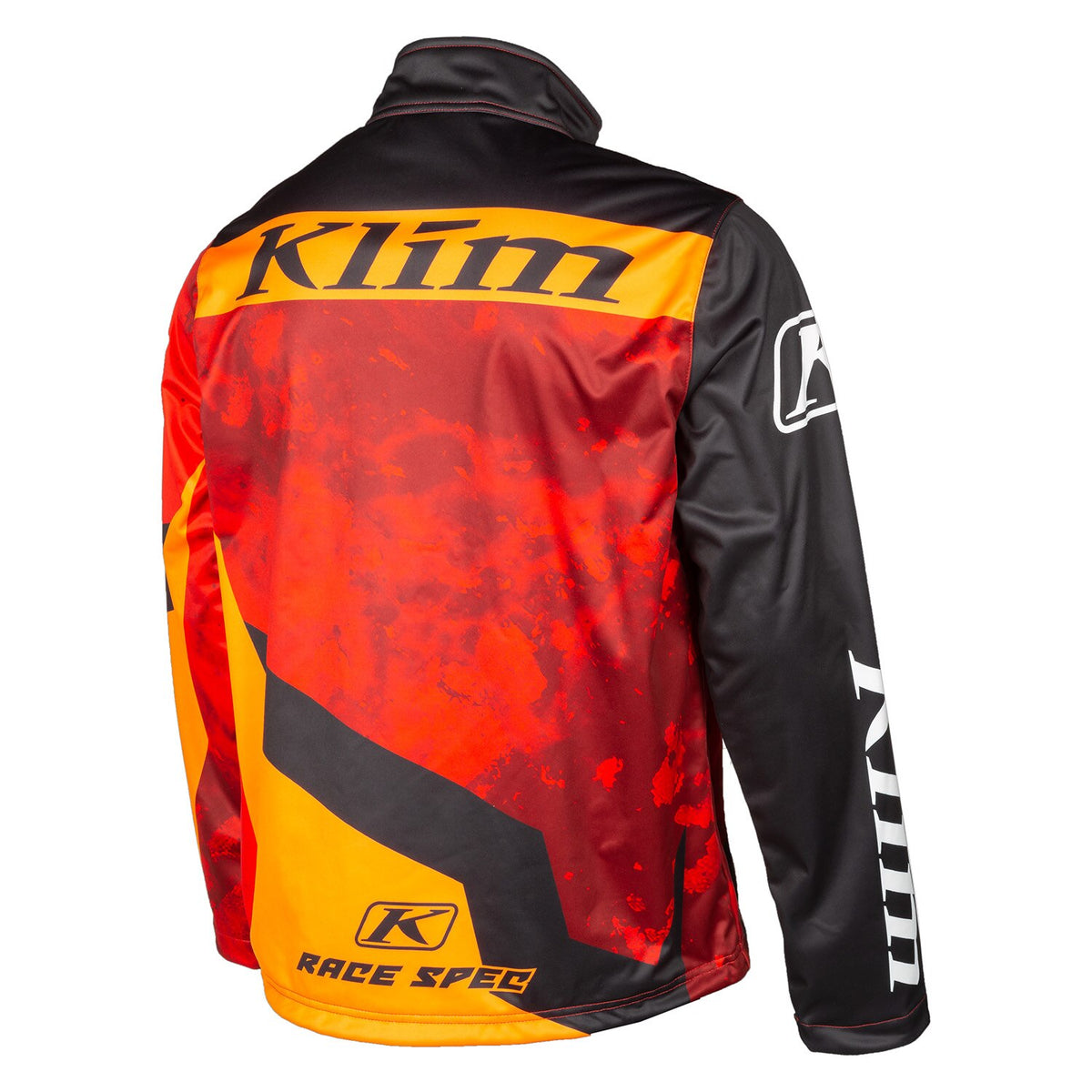 Klim Revolt Jacket - Black - Fiery Red
