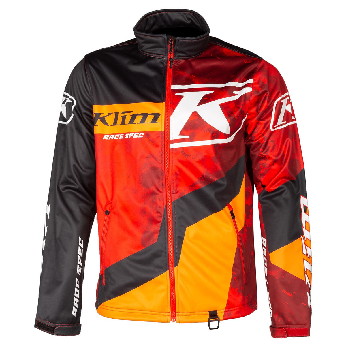 Klim Revolt Jacket - Black - Fiery Red