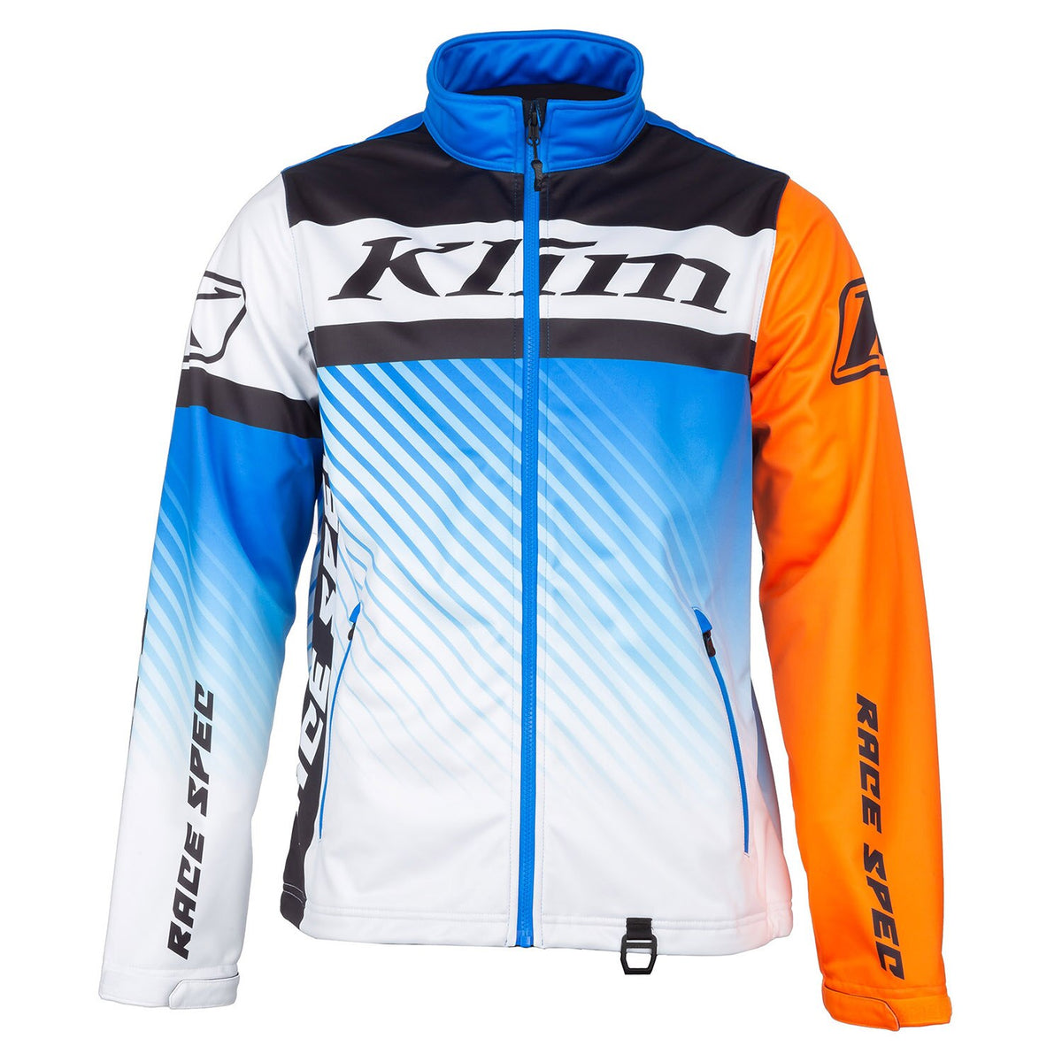 Klim Revolt Jacket - Electric Blue Lemonade - White